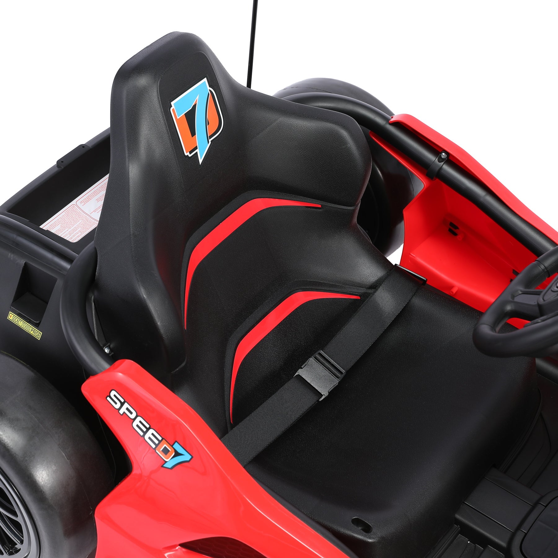 oryxearth-go-kart-kinderfahrzeug-12v-elektro-rot image 6