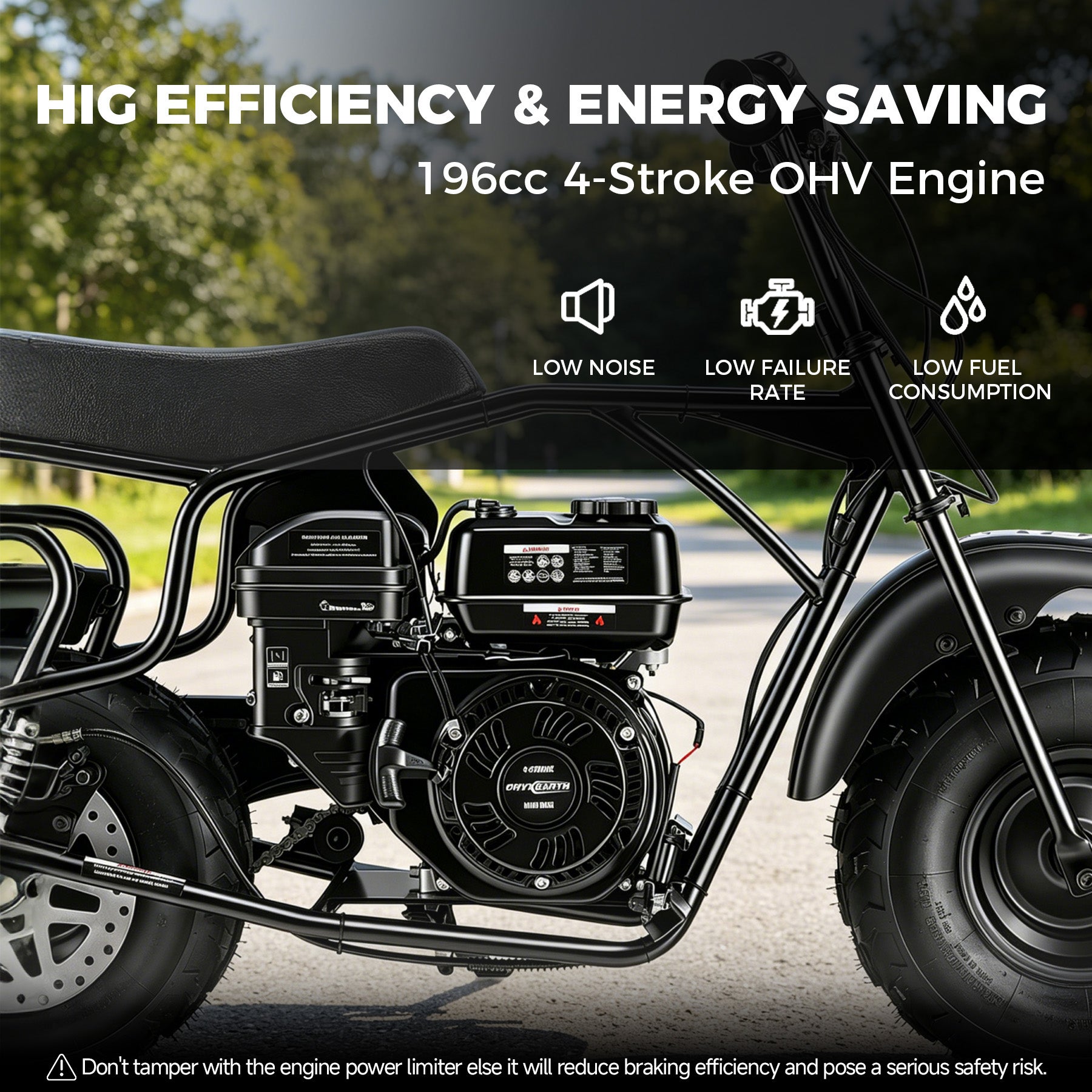 oryxearth-brm200-2-minibike-196cc-benzin-basic-56-km-h image 4