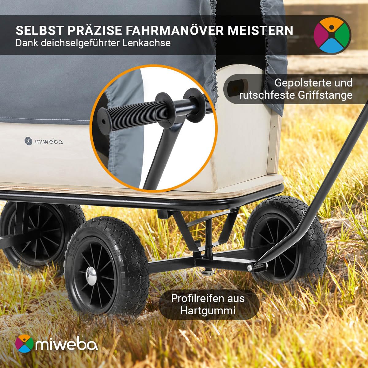 miweba-canvas-bollerwagen-mit-dach-180-kg-holz image 4