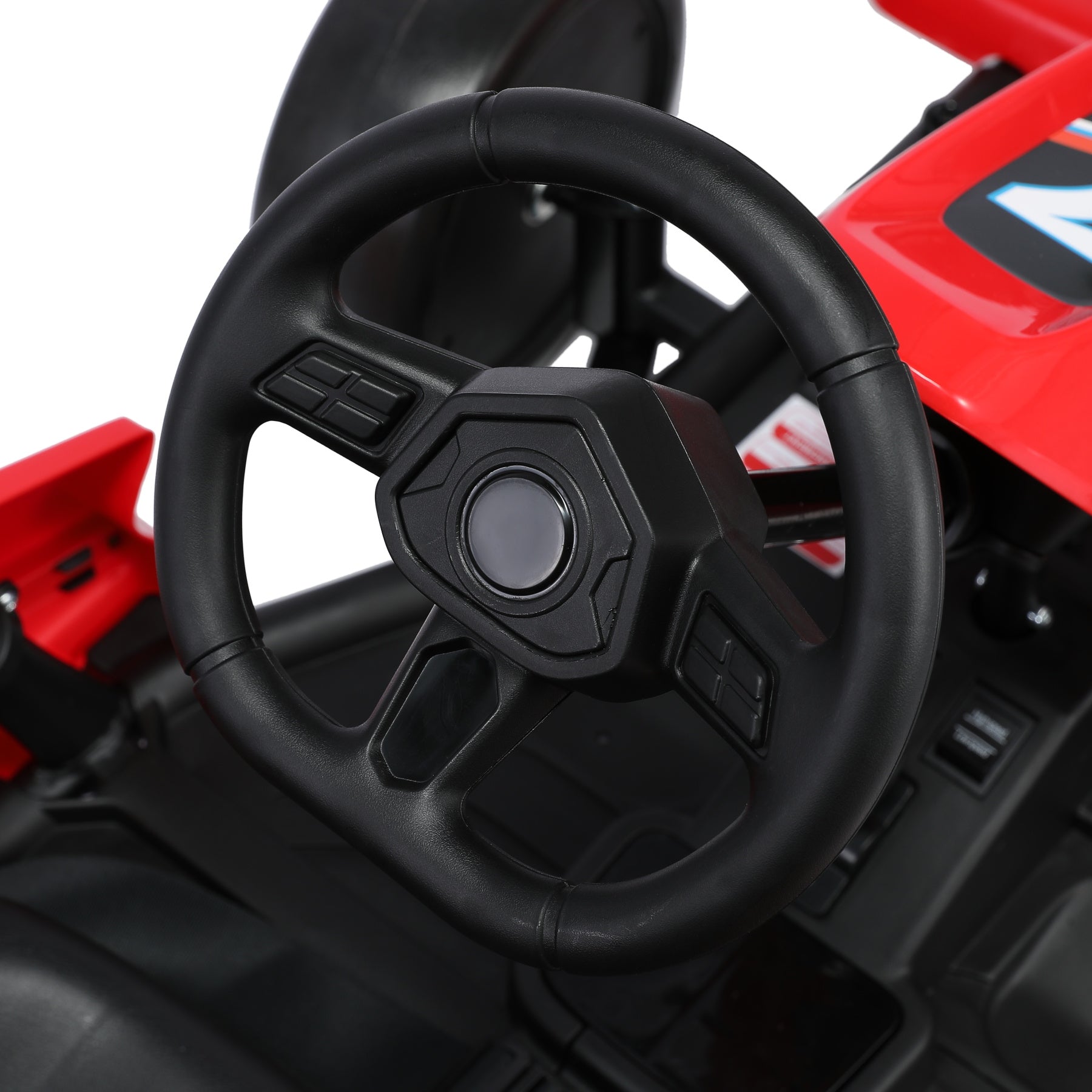 oryxearth-go-kart-kinderfahrzeug-12v-elektro-rot image 7