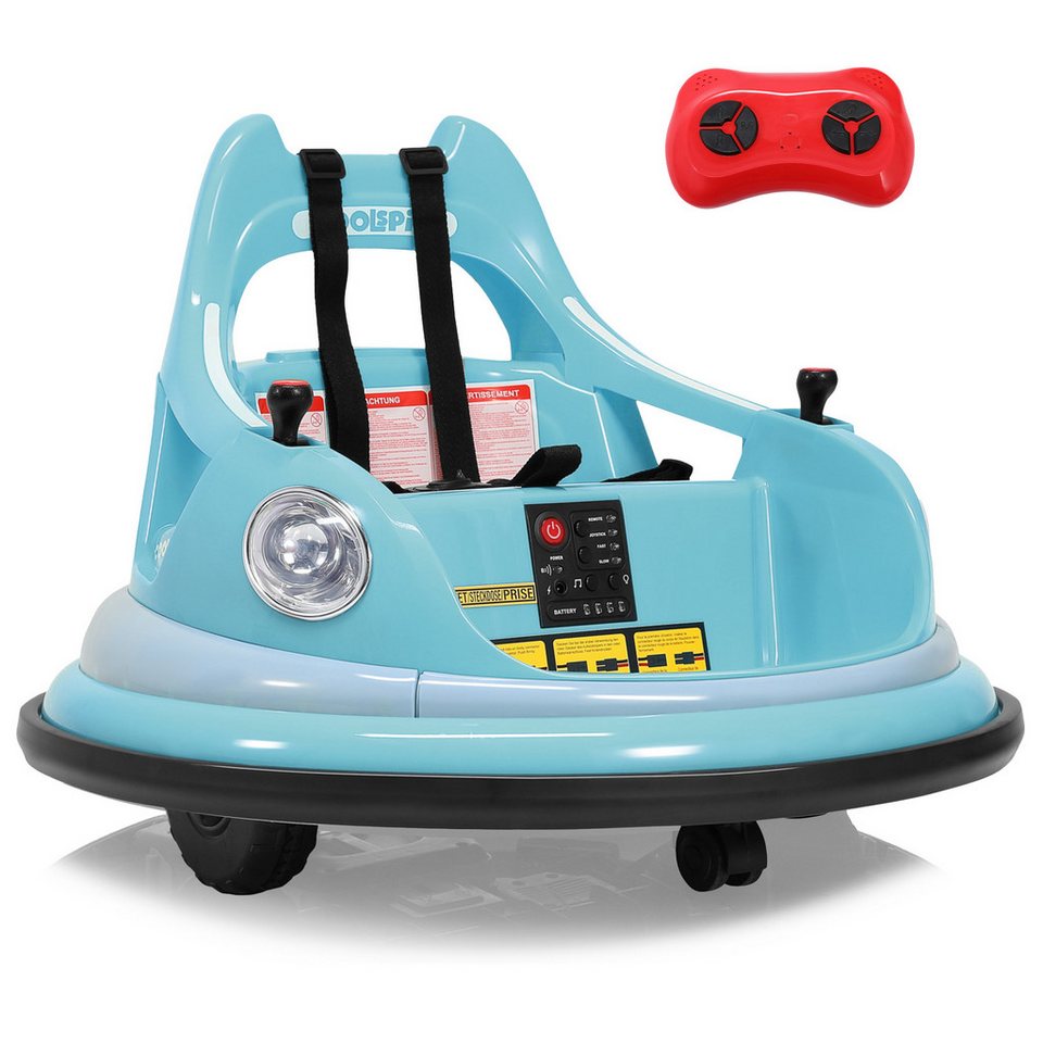 oryxearth-ride-on-autoscooter-12v-bumper-car-orange-360 image 2