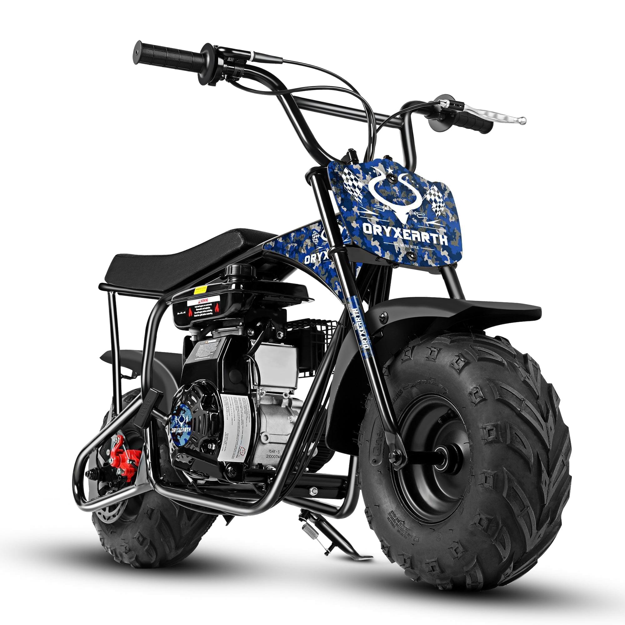 oryxearth-gas-mini-bike-105cc-benzin-rot-basic image 2