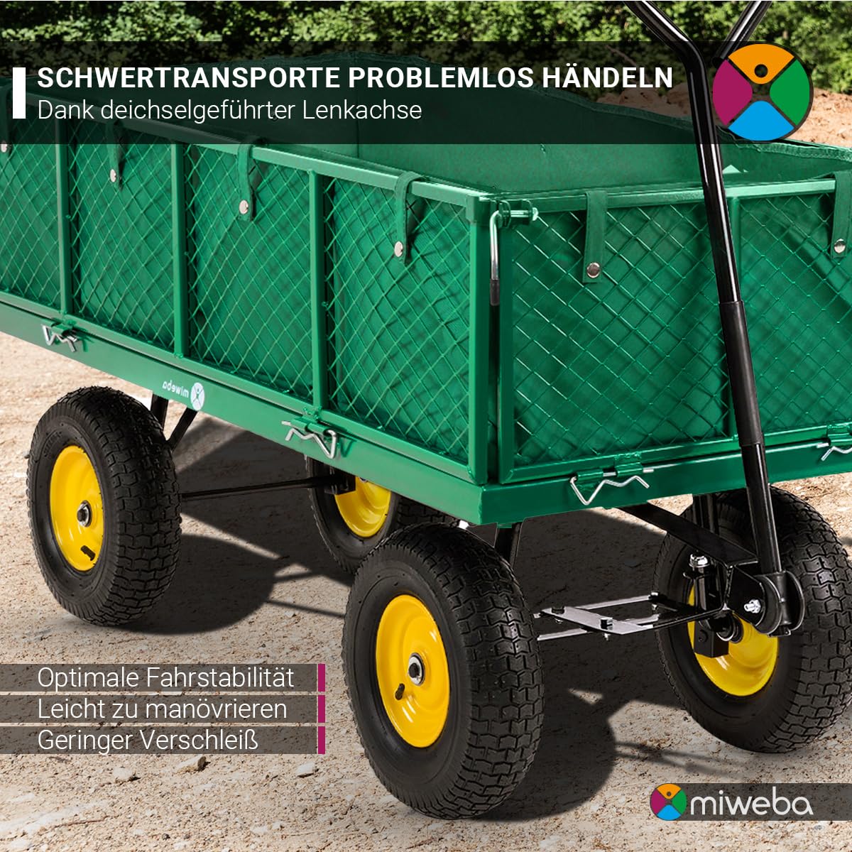 miweba-mb-700-bollerwagen-gr-n-700kg-luftreifen-220l image 6