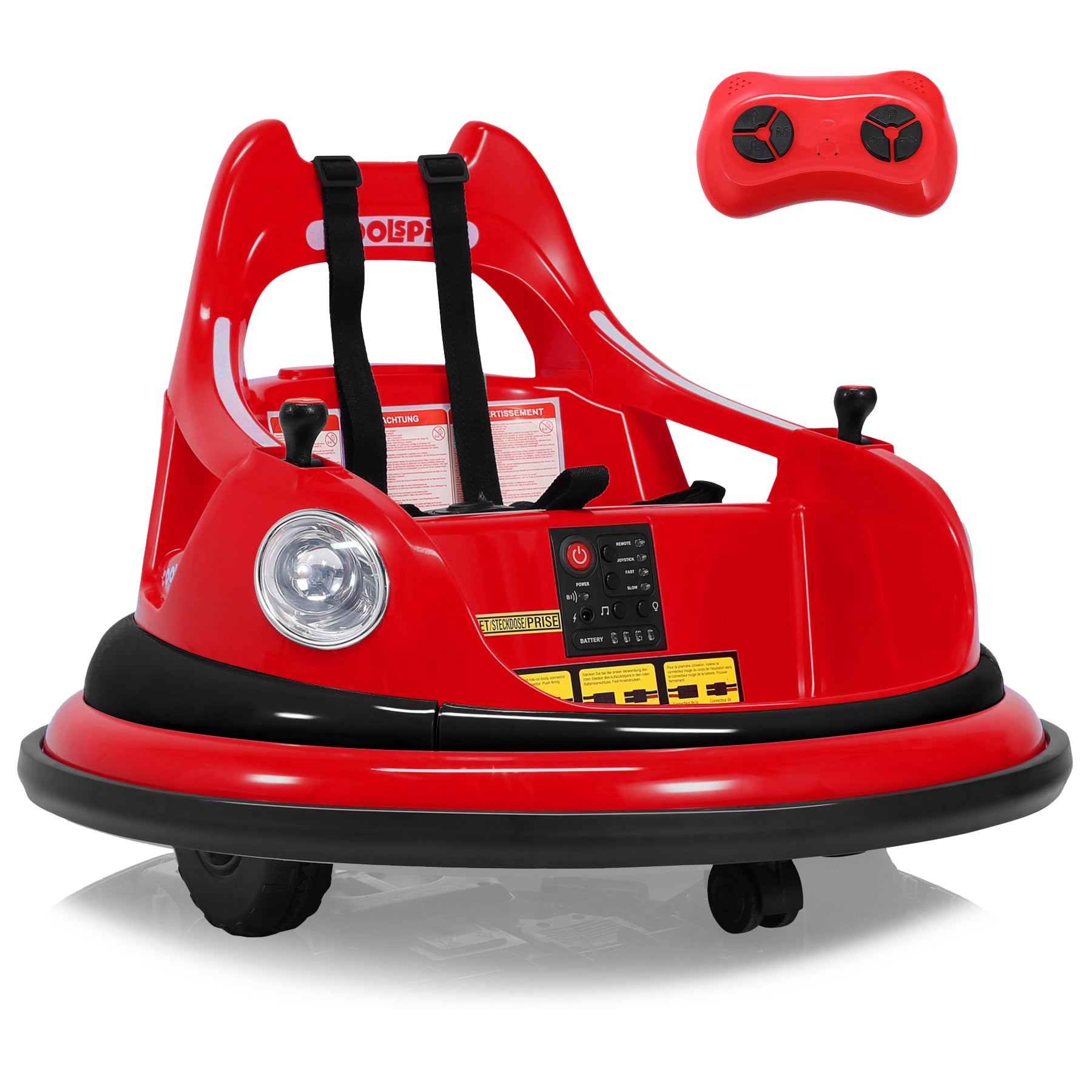oryxearth-ride-on-autoscooter-12v-bumper-car-orange-360 image 3