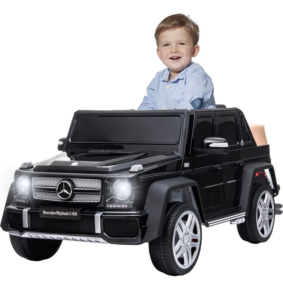 oryxearth-mercedes-maybach-g650-elektroauto-12v-schwarz-3-5-km-h image 1