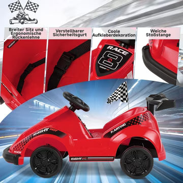 oryxearth-ride-on-go-kart-6v-kinderfahrzeug-rot-mit-fernbedienung image 7