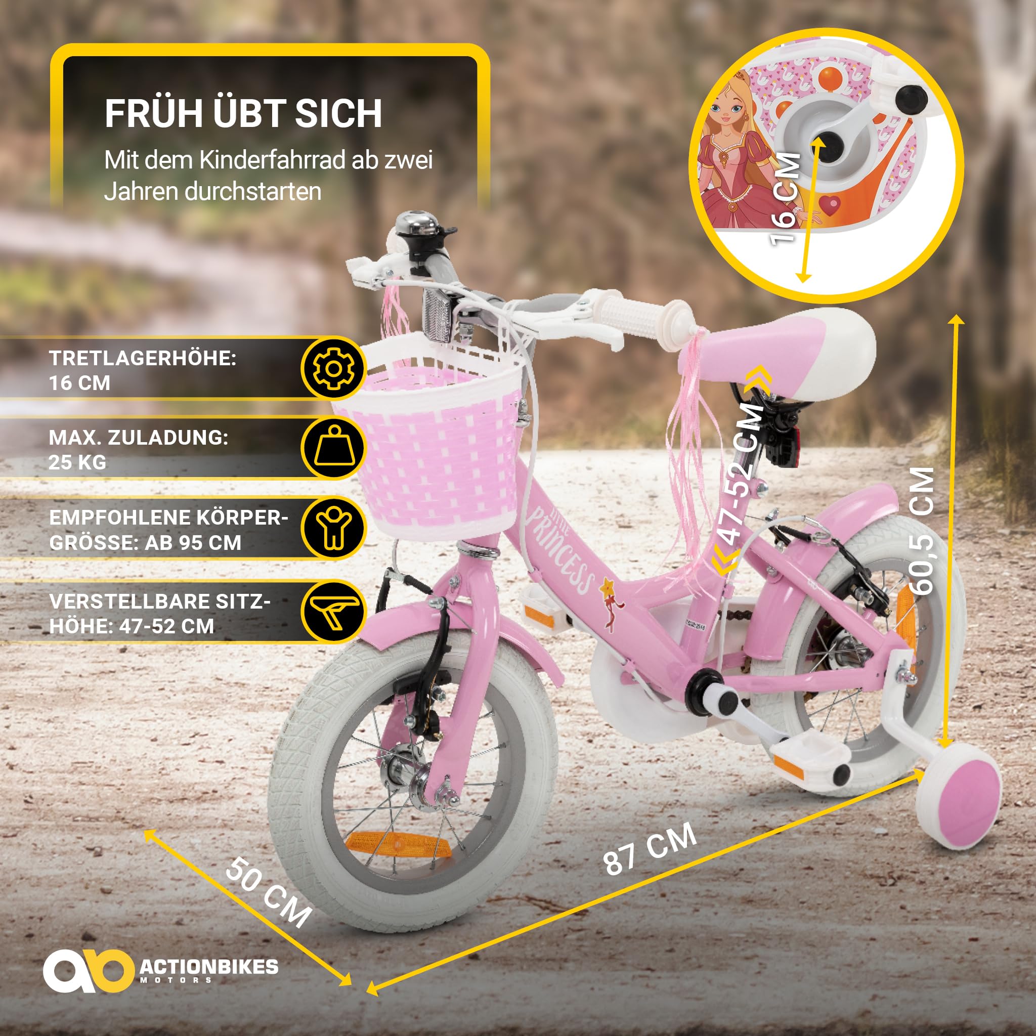 actionbikes-princess-kinderfahrrad-12-zoll-rosa-mit-st-tzr-dern image 6