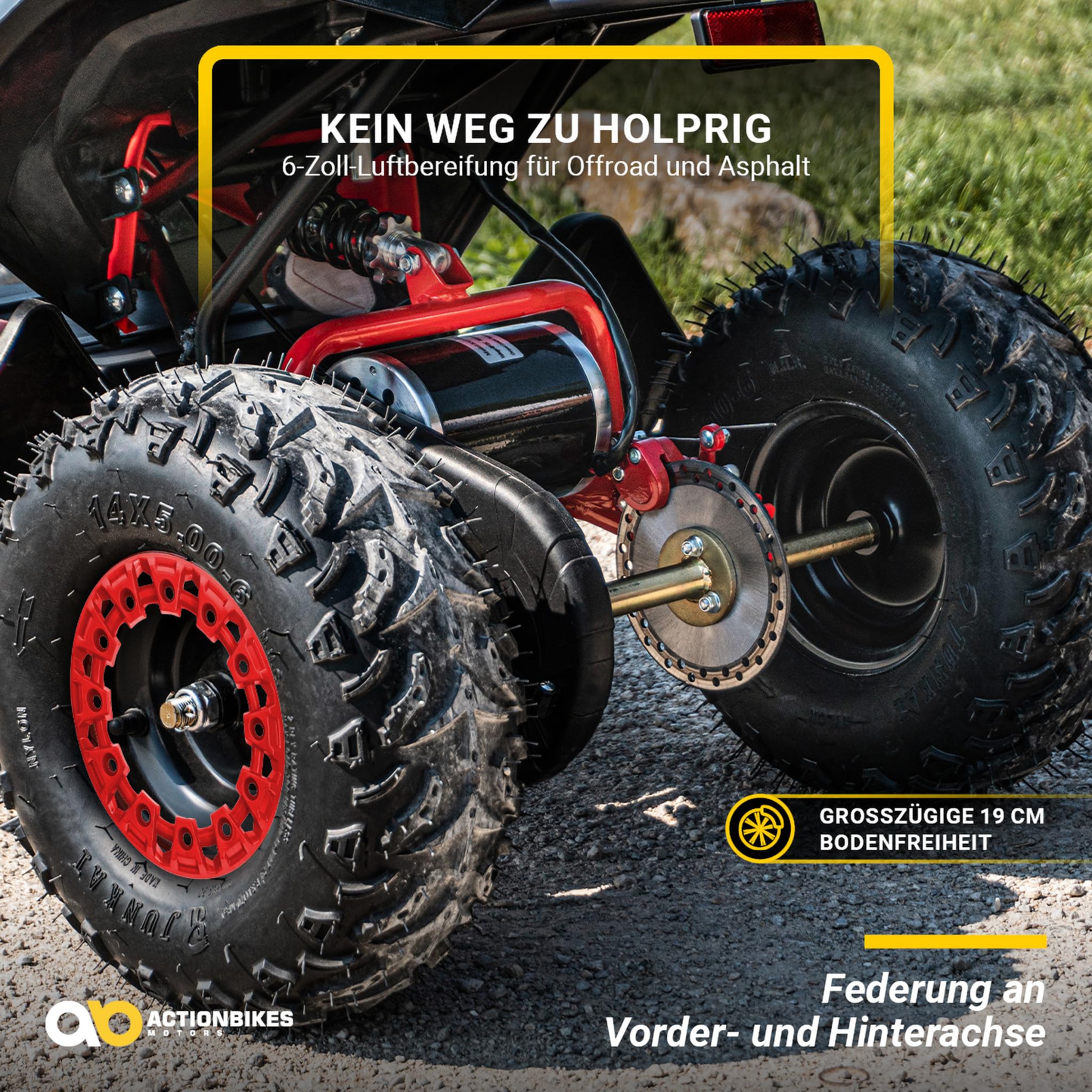 actionbikes-reneblade-kinderquad-elektro-1000w-schwarz-rot image 4