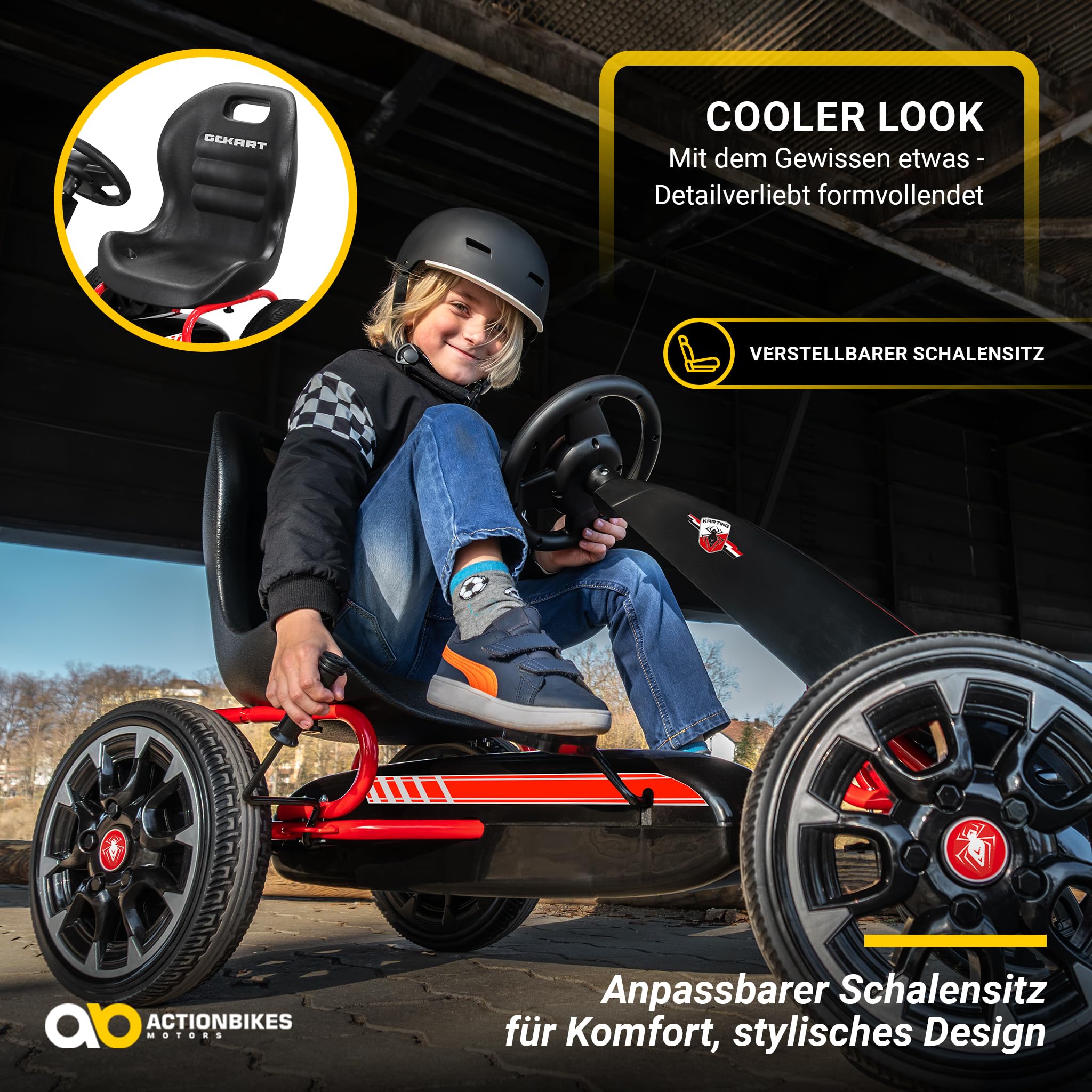 actionbikes-motors-fs-spider-pedal-gokart-schwarz-ab-3-jahre image 7