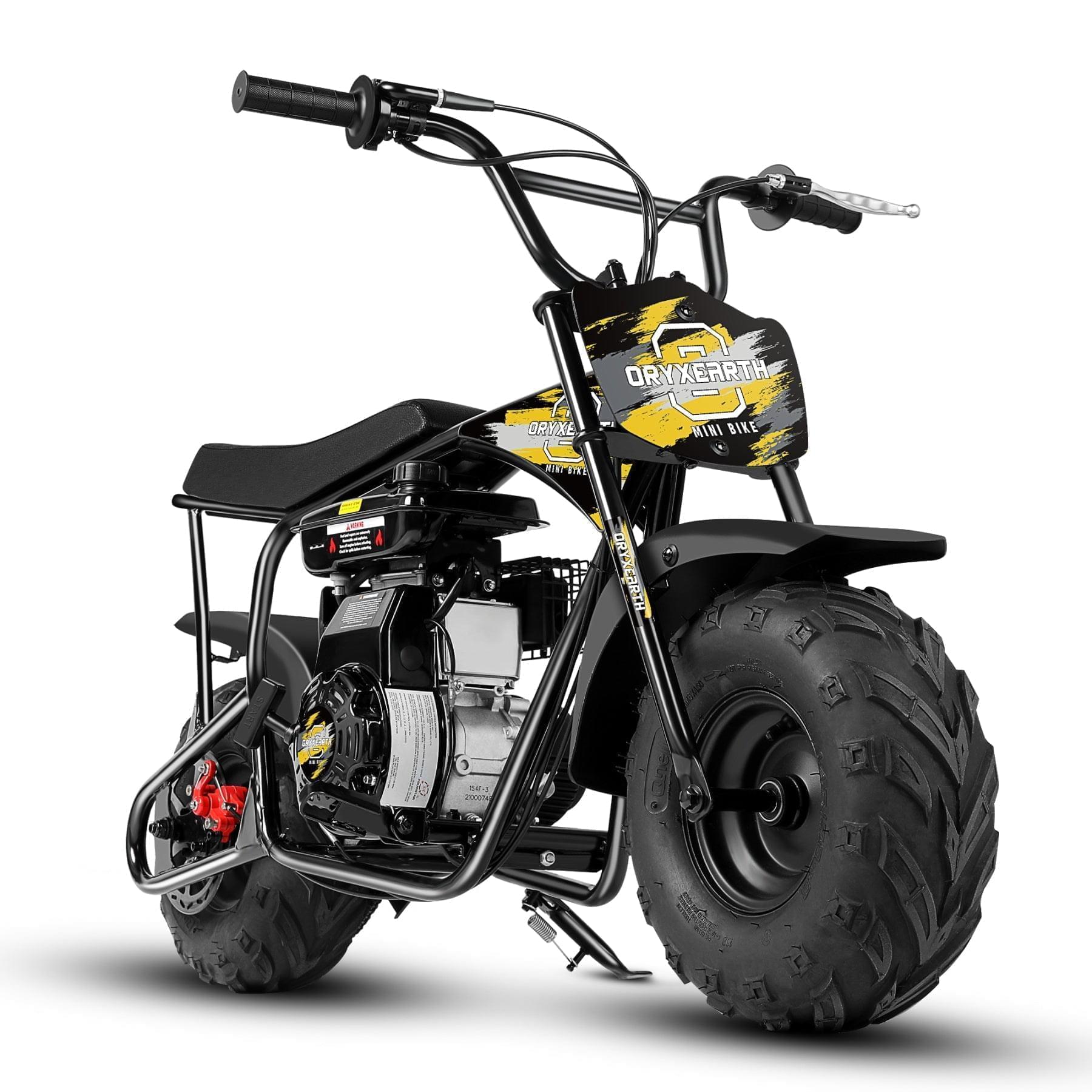 oryxearth-gas-mini-bike-105cc-benzin-rot-basic image 5