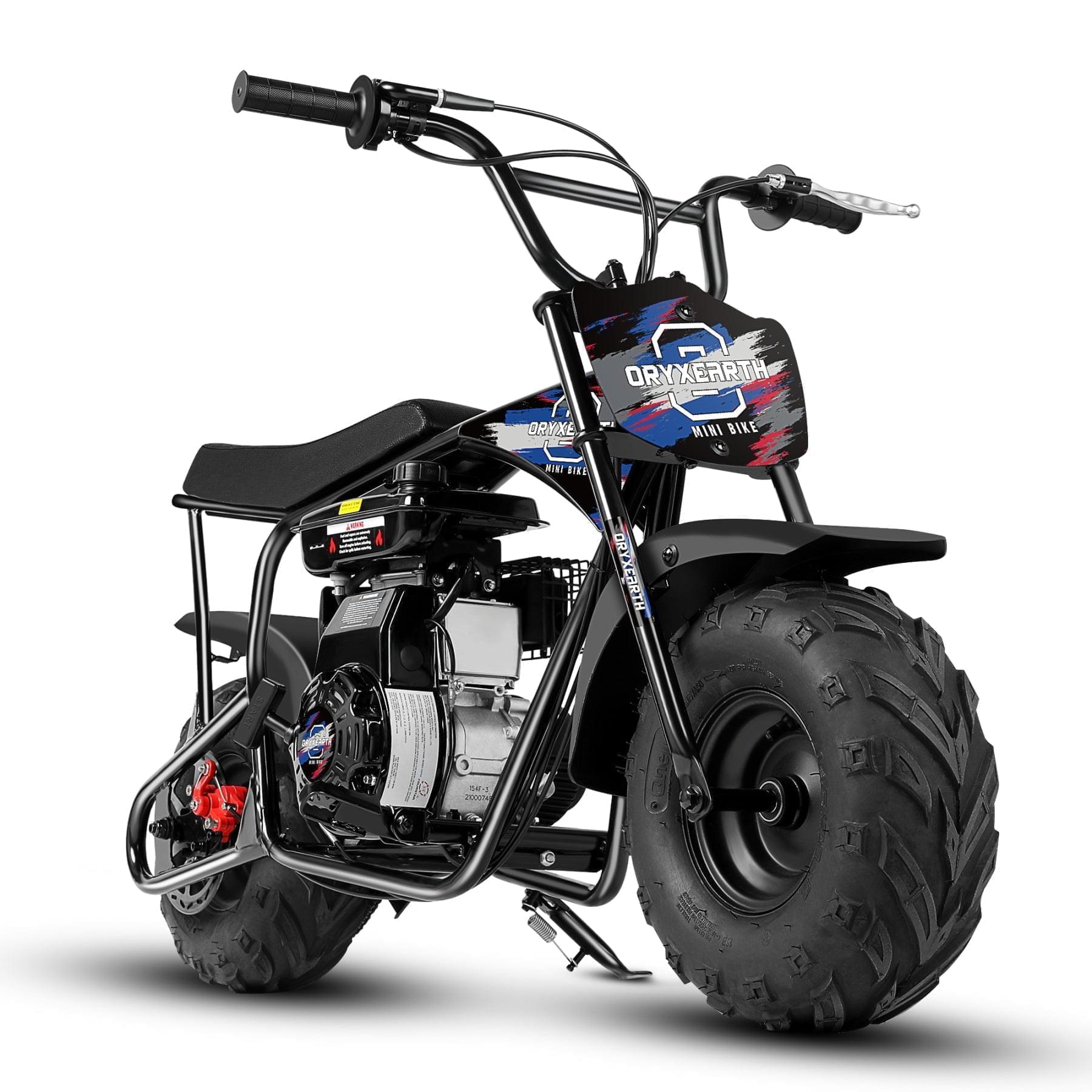 oryxearth-gas-mini-bike-105cc-benzin-rot-basic image 7