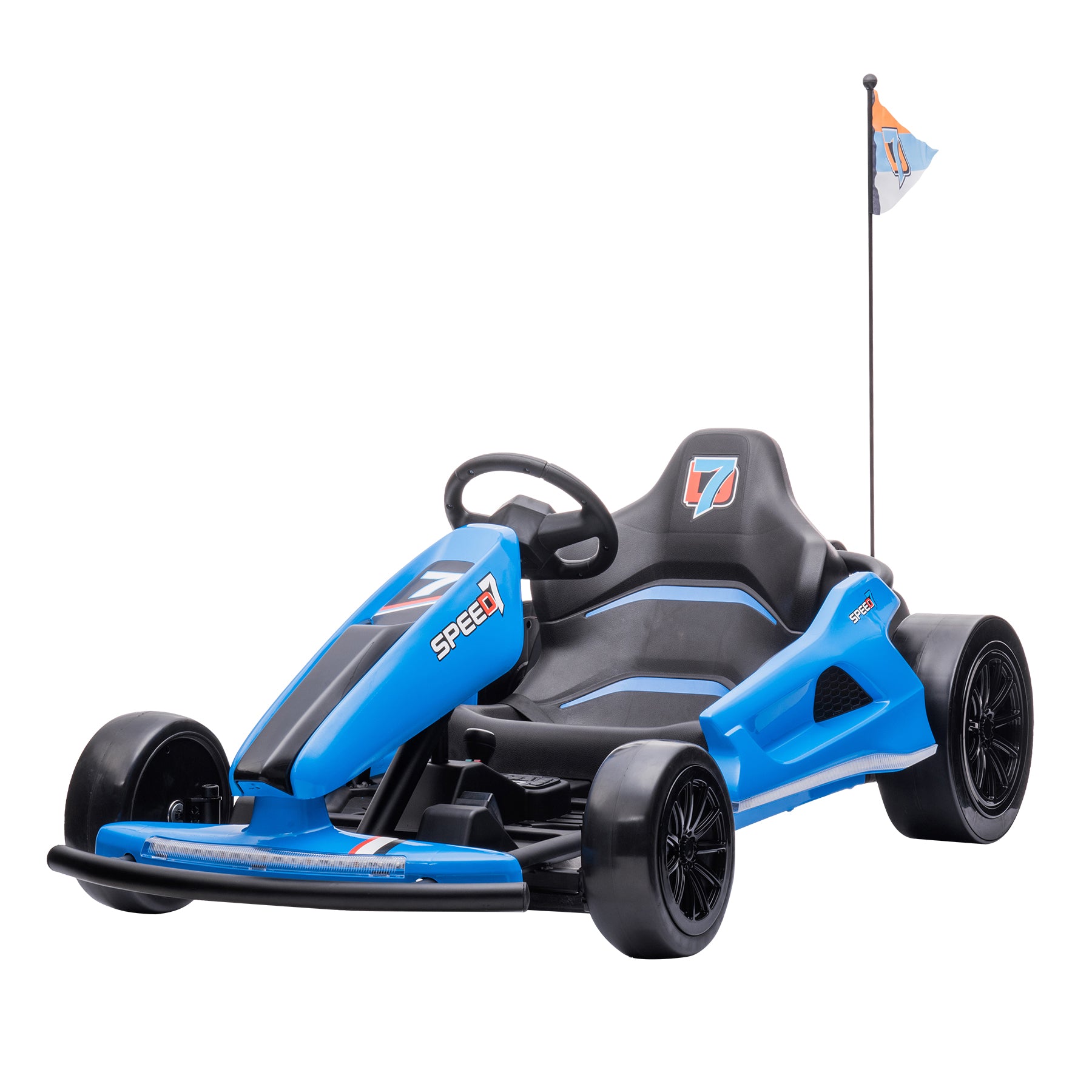 oryxearth-go-kart-kinderfahrzeug-12v-elektro-rot image 2