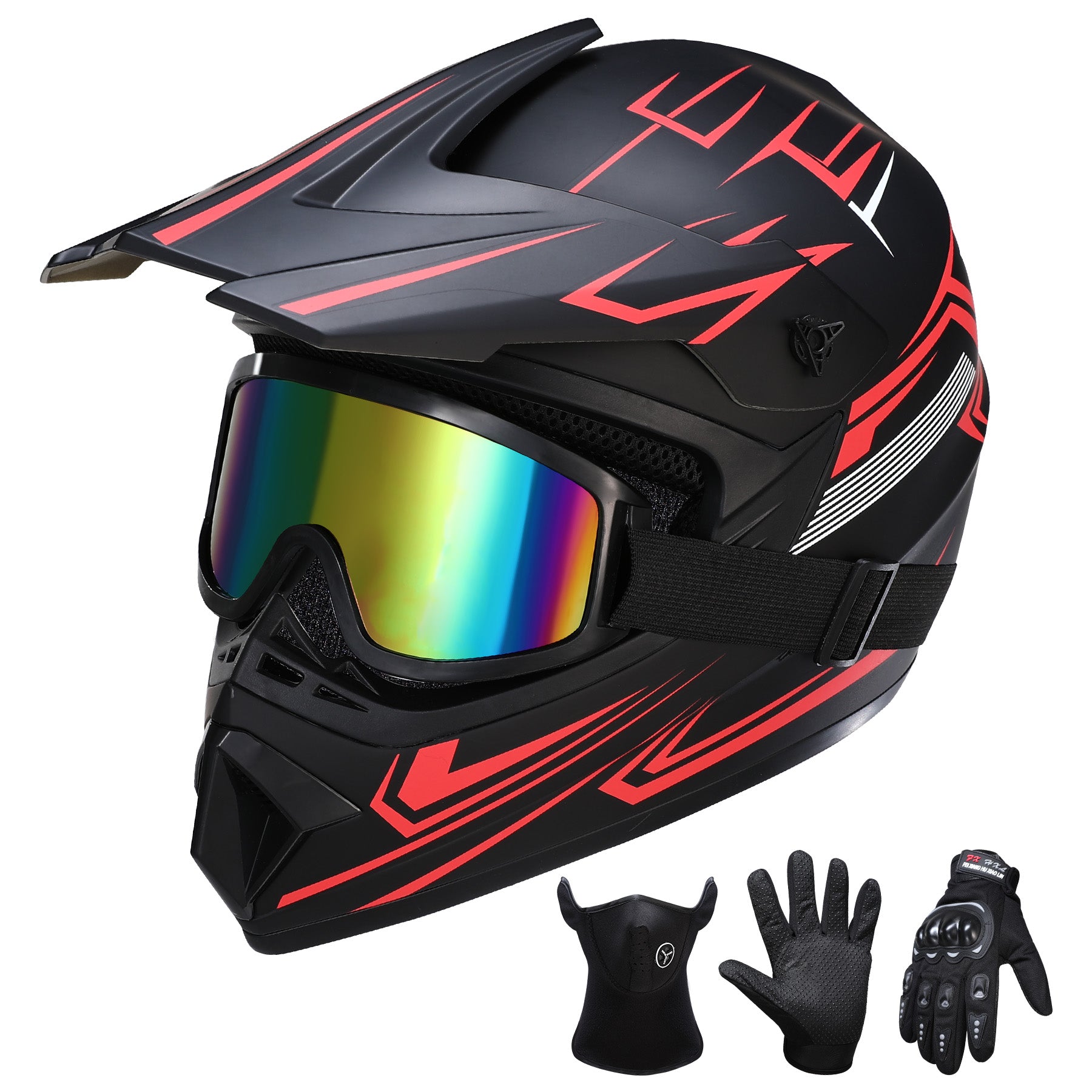 oryxearth-bike-accessories-crosshelm-blau-m-helm-set-mit-brille image 8